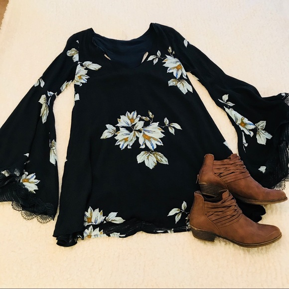 Free People Dresses & Skirts - Free People Wanderer Boho Dress